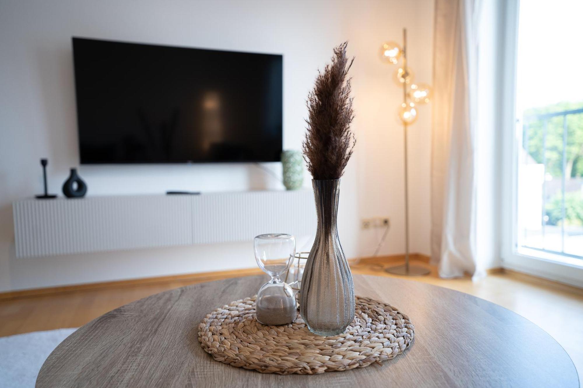 באד הונף אם ריין Stilvolle Maisonette Mit Charme מראה חיצוני תמונה